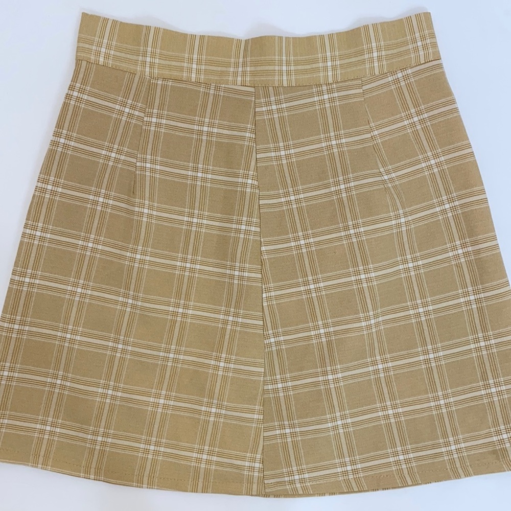 Shein Plaid Mini Skirt